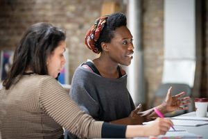 Mona Goodwin and Gloria Onitiri Photo