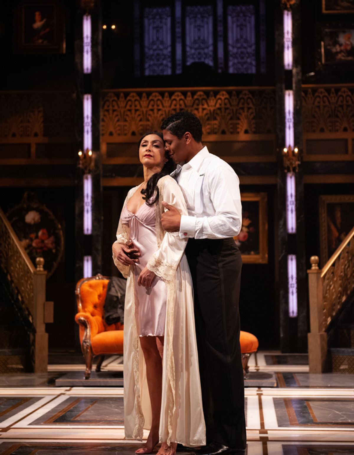 Natascia Diaz and Nkrumah Gatling at 