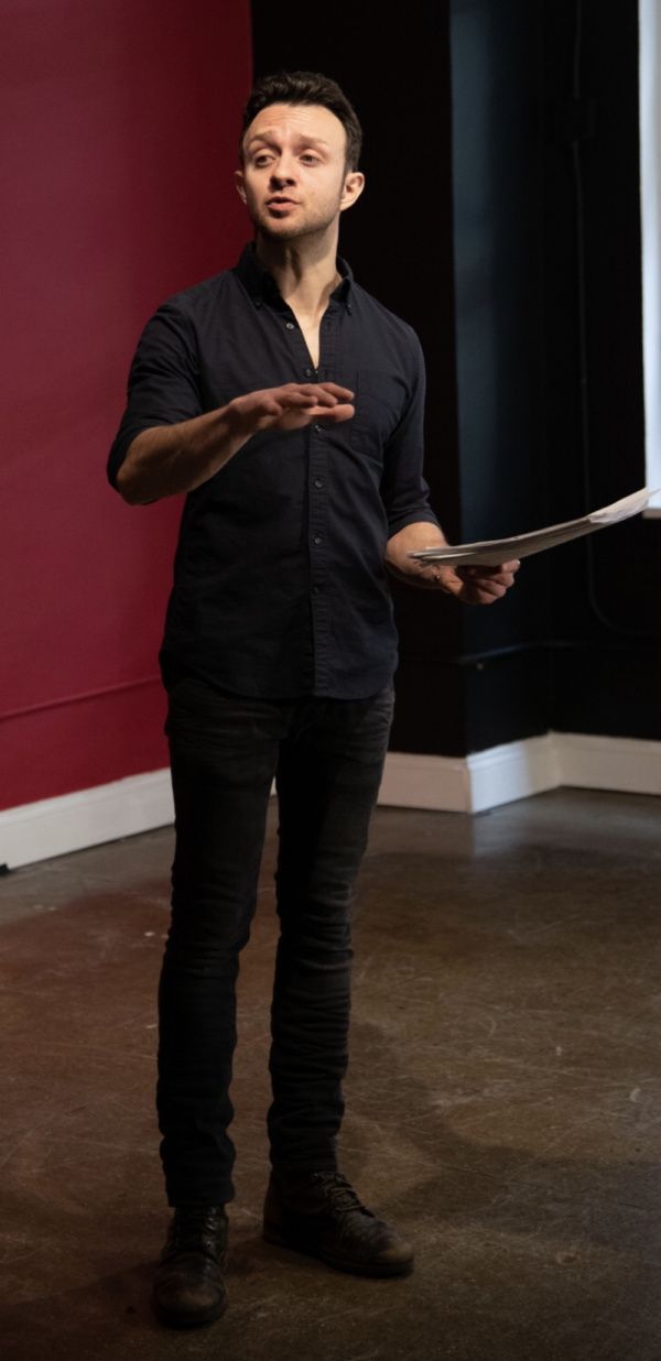 Photo Flash: In Rehearsal with the Amoralists' World Premiere of ENTANGLED  Image