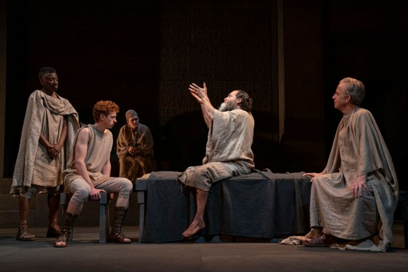 Photo Flash: First Look At The World Premiere of SOCRATES At The Public Theater Photo Flash: First Look At The World Premiere of SOCRATES At The Public Theater Image