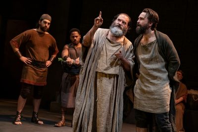 Alan Mendez, Ro Boddie, Michael Stuhlbarg, and Joe Tapper Photo