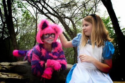 Alice and the Cheshire Cat Photo
