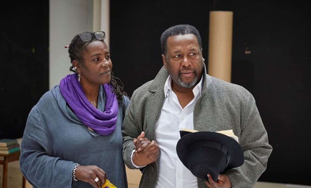 Sharon D. Clarke and Wendell Pierce at 