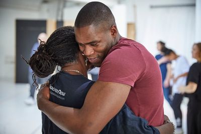 Sharon D. Clarke and Marin Simhangbe Photo