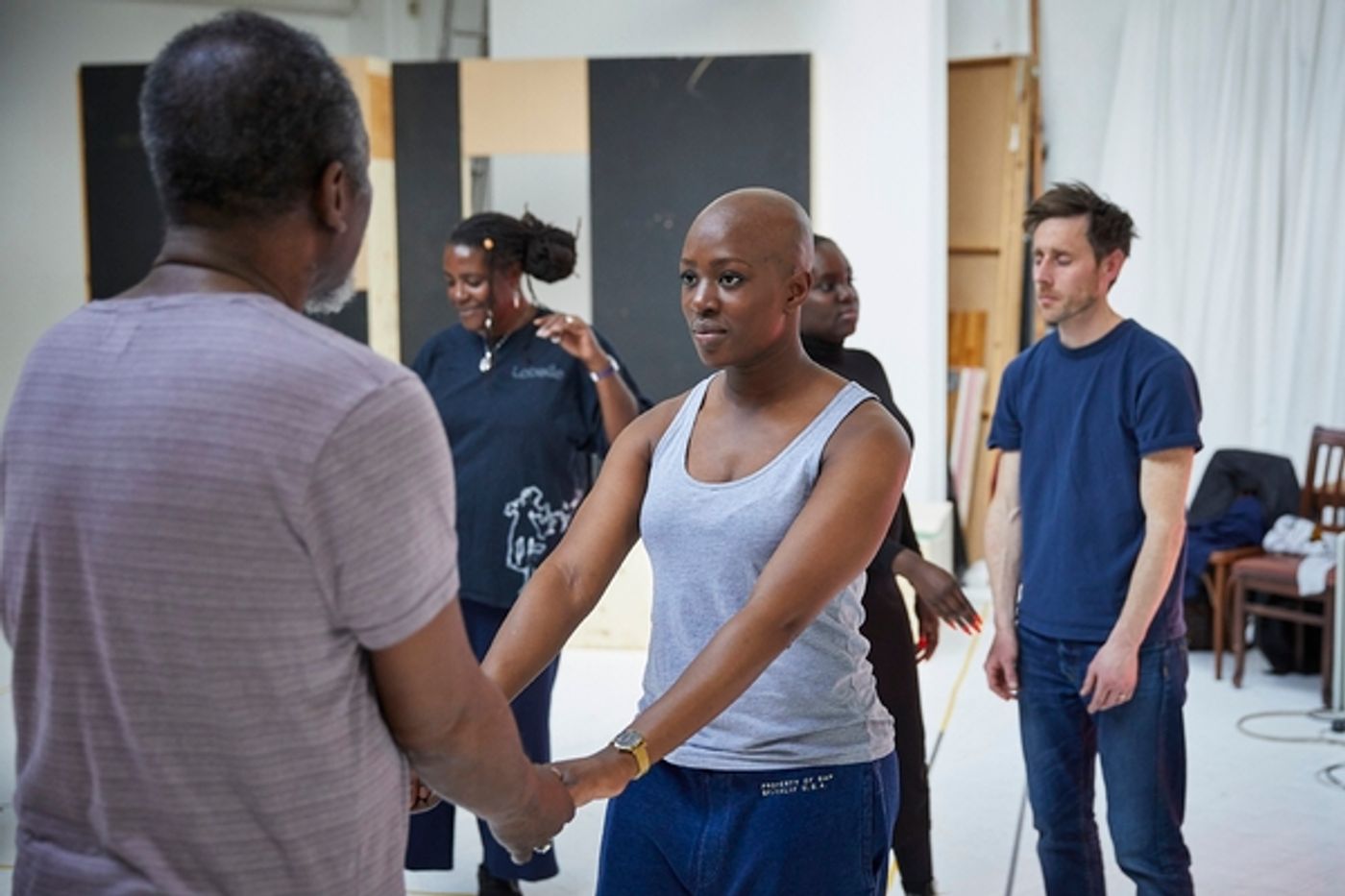 Photo Flash: Inside Rehearsal For Young Vic's DEATH OF A SALESMAN  Image