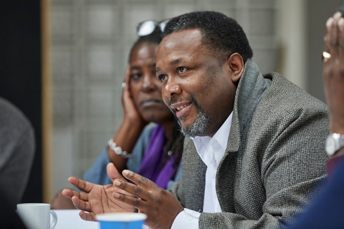 Sharon D. Clarke and Wendell Pierce at 