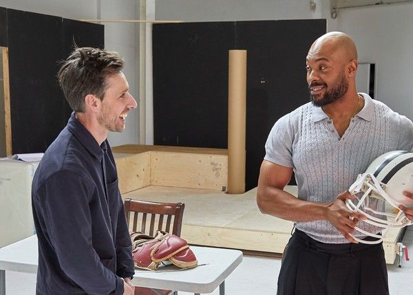 Ian Bonar and Arinze Kene Photo