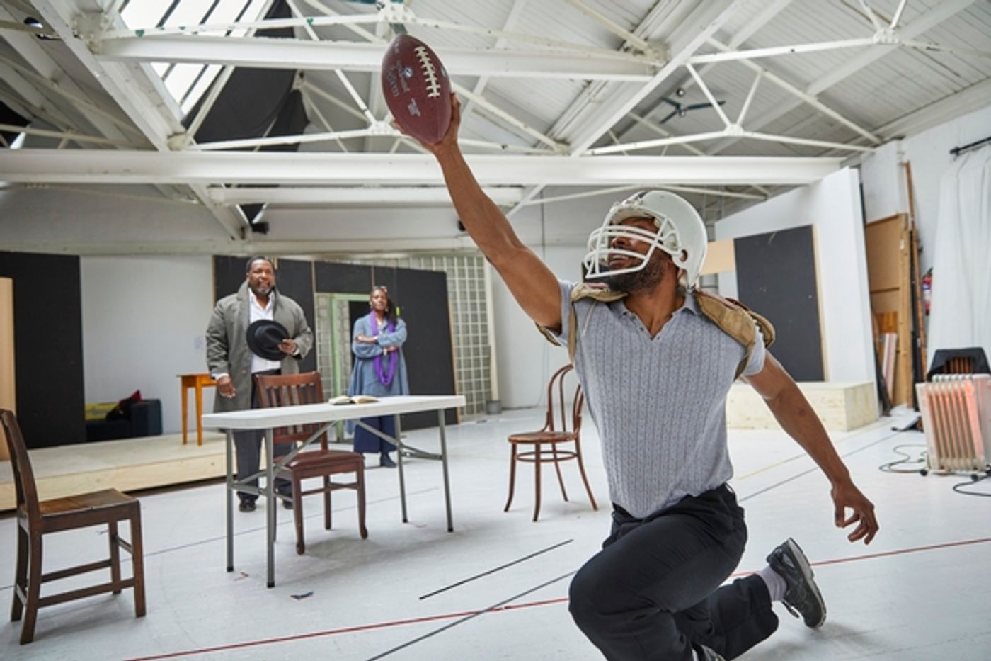 Photo Flash: Inside Rehearsal For Young Vic's DEATH OF A SALESMAN  Image
