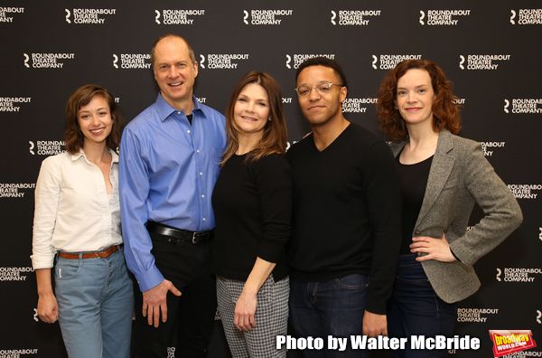 Selina Fillinger, Daniel Jenkins, Kathryn Erbe, Christopher Livingston and Margot Bor Photo