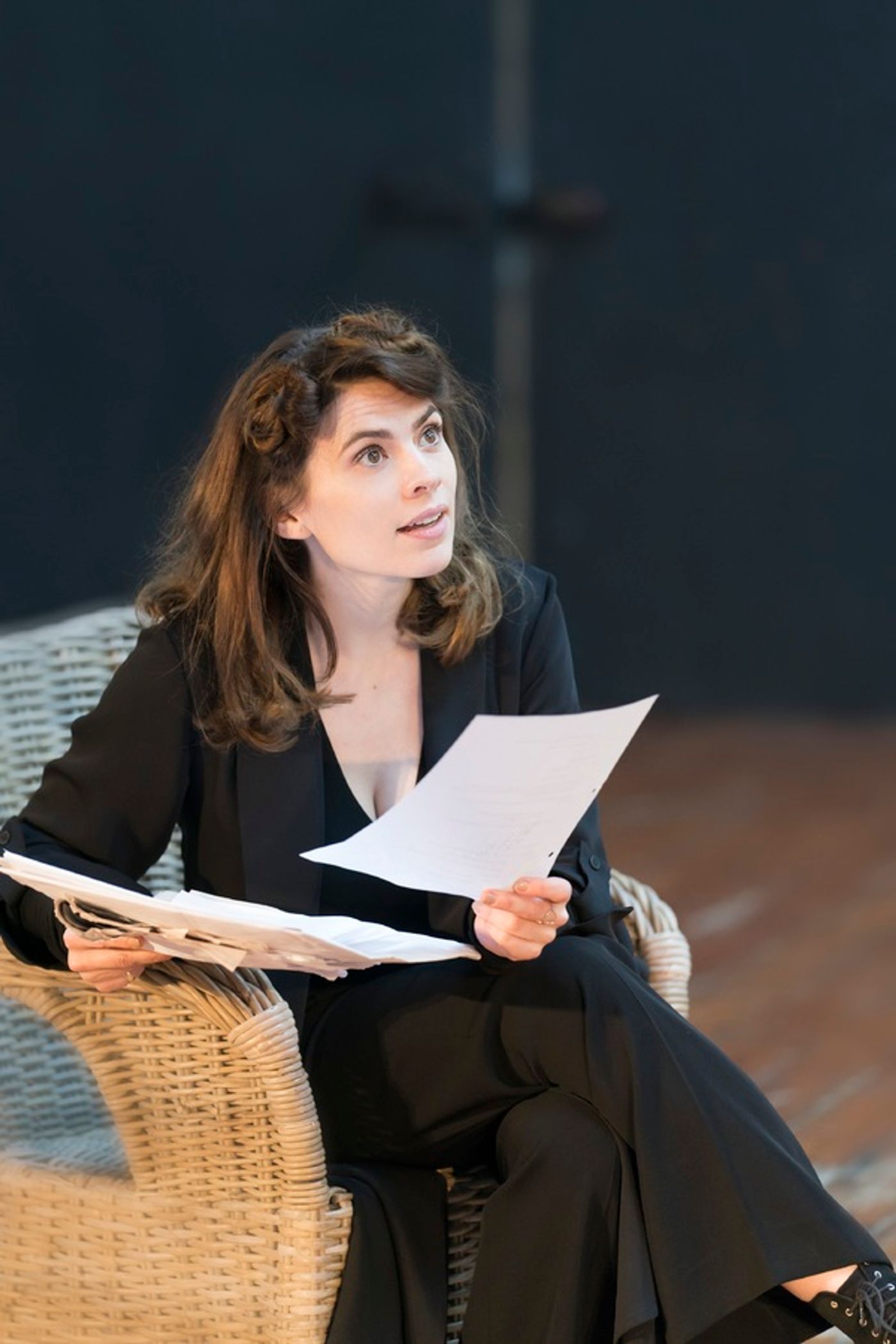 Photo Flash: In Rehearsal with Hayley Atwell and the Cast of ROSMERSHOLM  Image