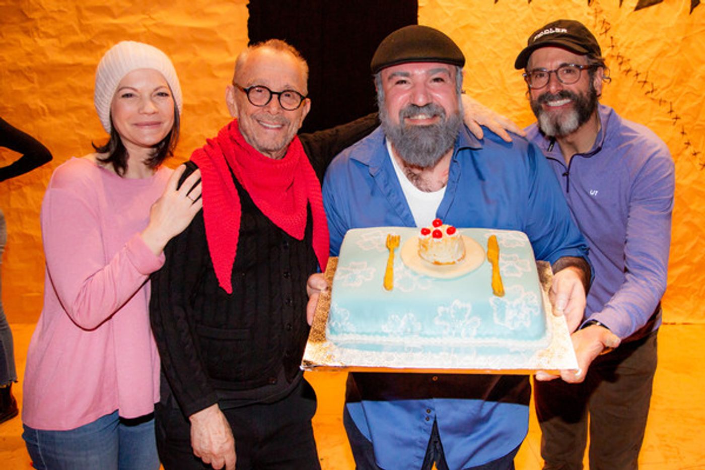 Photo Flash: FIDDLER ON THE ROOF IN YIDDISH Celebrates Joel Grey's Birthday!  Image