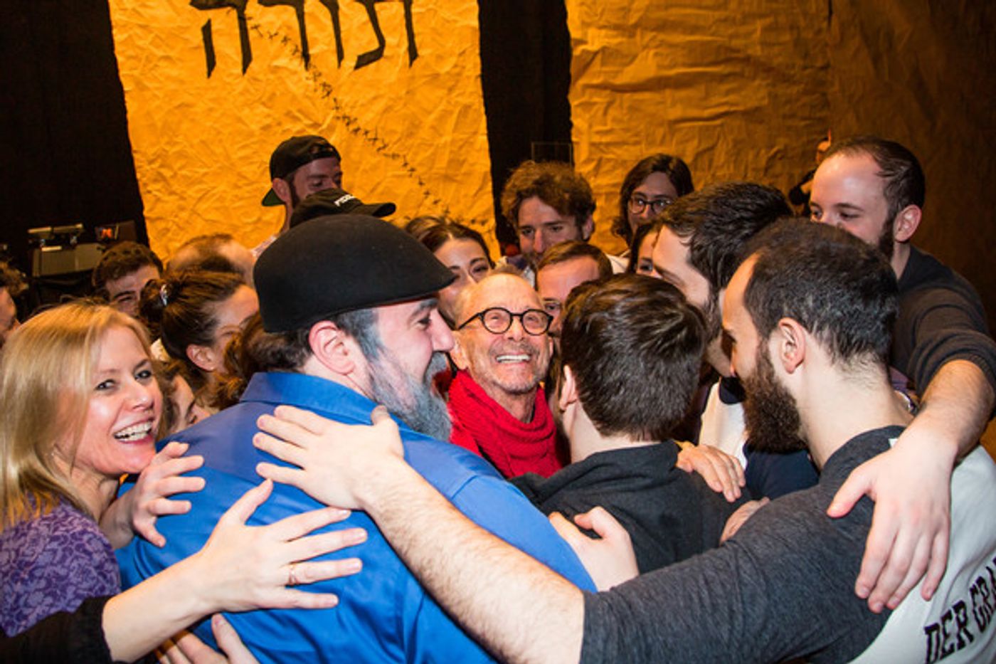 Photo Flash: FIDDLER ON THE ROOF IN YIDDISH Celebrates Joel Grey's Birthday!  Image