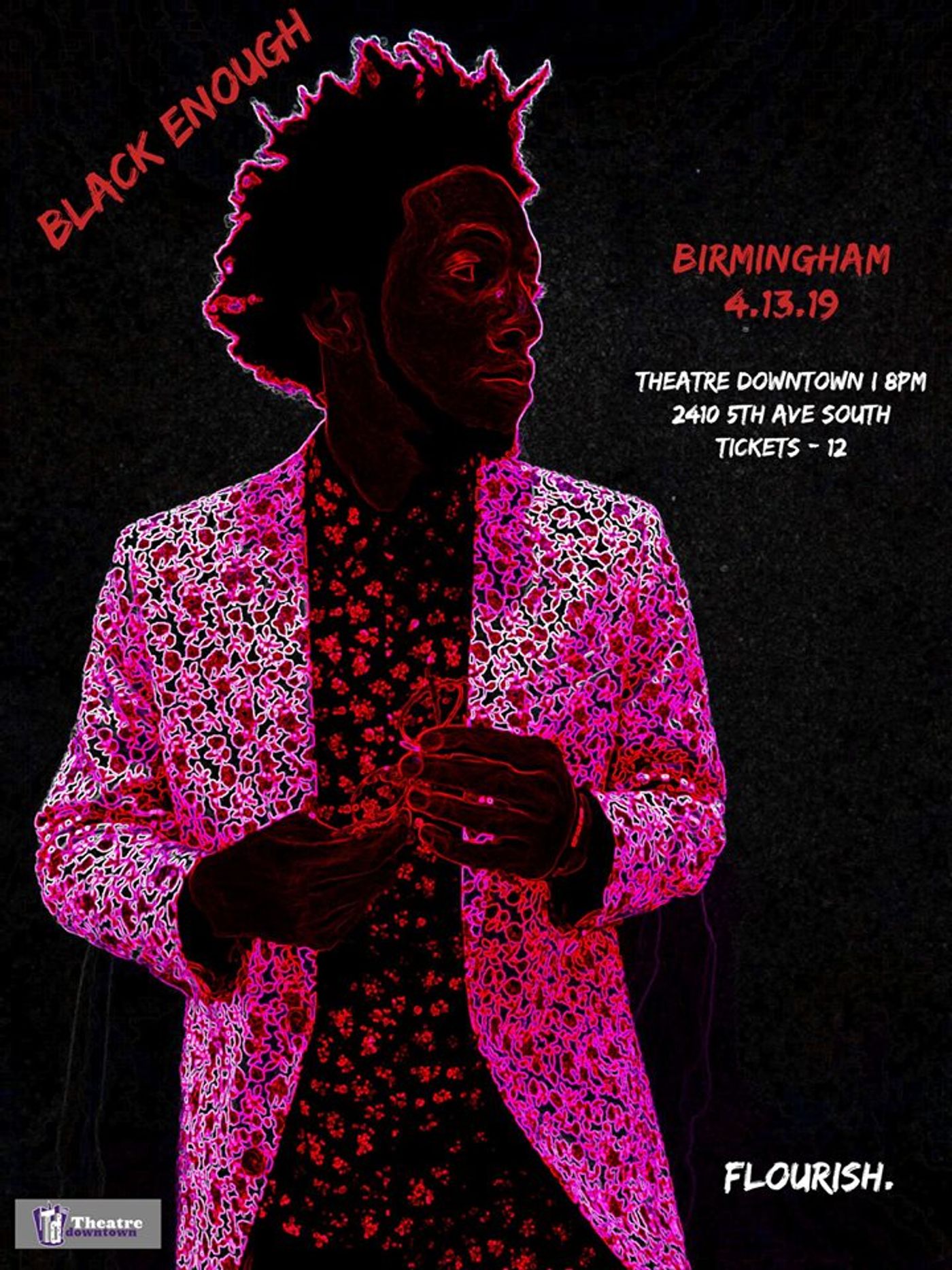 Interview: Poet Jahman Ariel Hill Breaks Down What It Means To Be BLACK ENOUGH at Theatre Downtown  Image