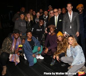 Danielle Brooks, Natasha Lyonne, Dascha Polanco and Clive Davis with the cast and crew @ BroadwayWorld Danielle Brooks, Natasha Lyonne, Dascha Polanco and Clive Davis with the cast and cre Photo