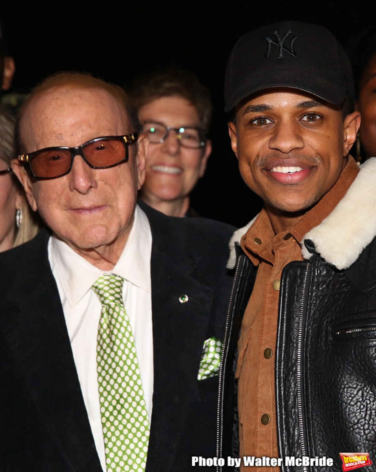 Clive Davis and Jeremy Pope  at 