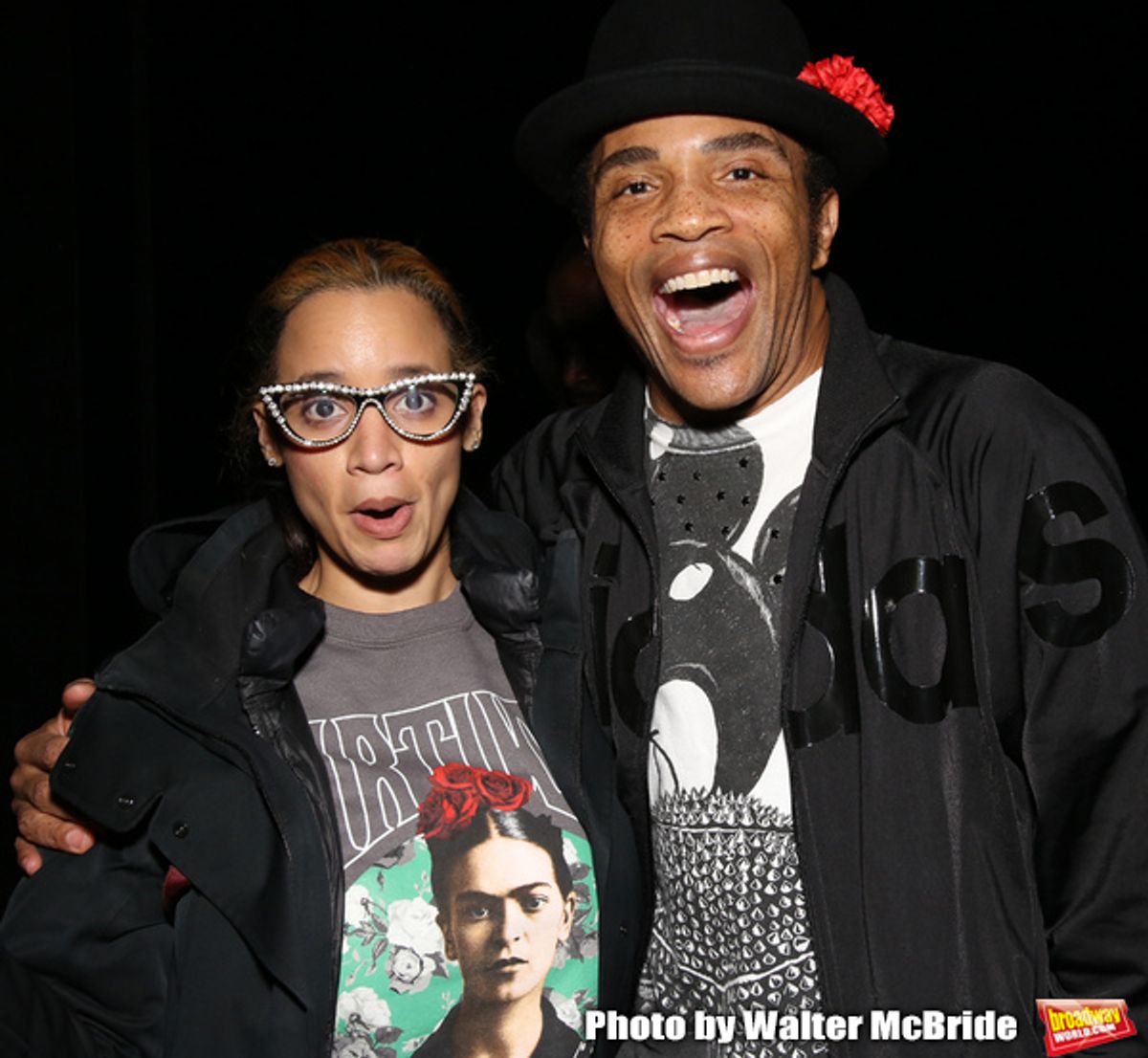 Dascha Polanco and James Harkness at 