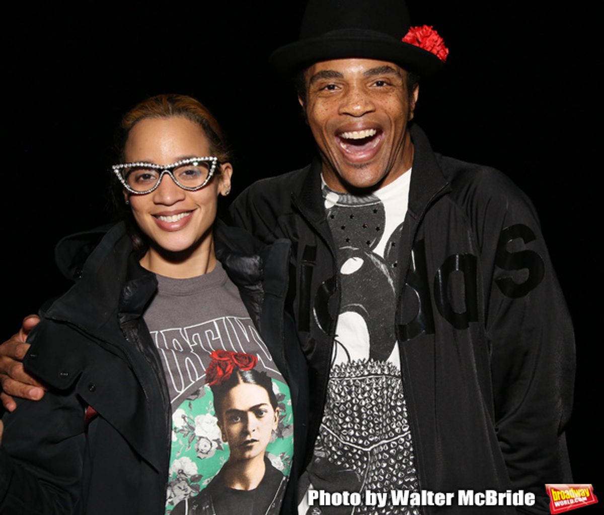 Dascha Polanco and James Harkness at 