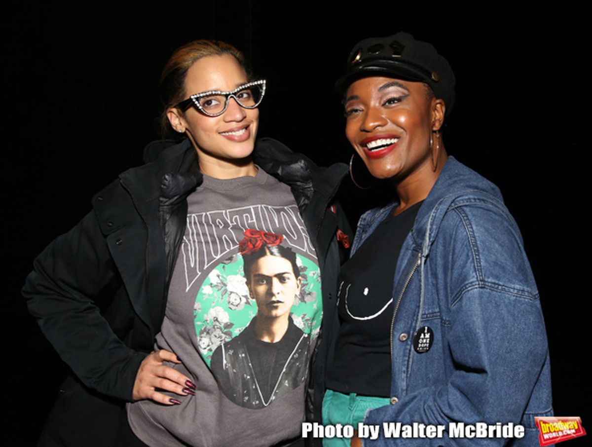 Dascha Polanco and Nasia Thomas  at 