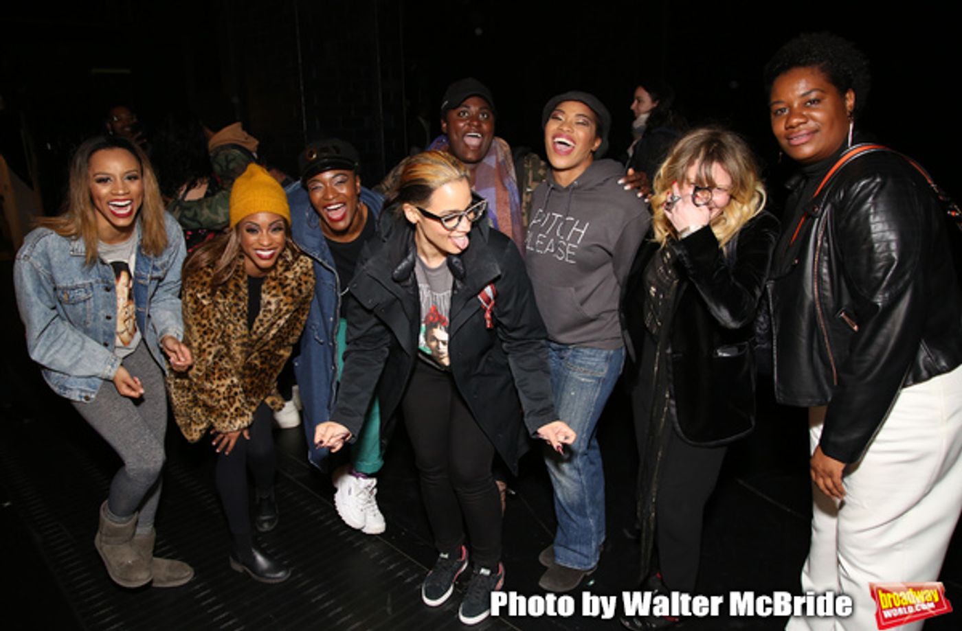 Photo Coverage: Danielle Brooks, Clive Davis, and More Visit AIN'T TOO PROUD  Image