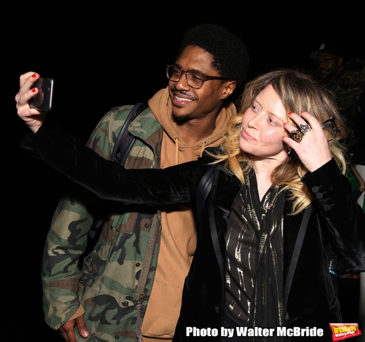 Ephraim Sykes and Natasha Lyonne  at 