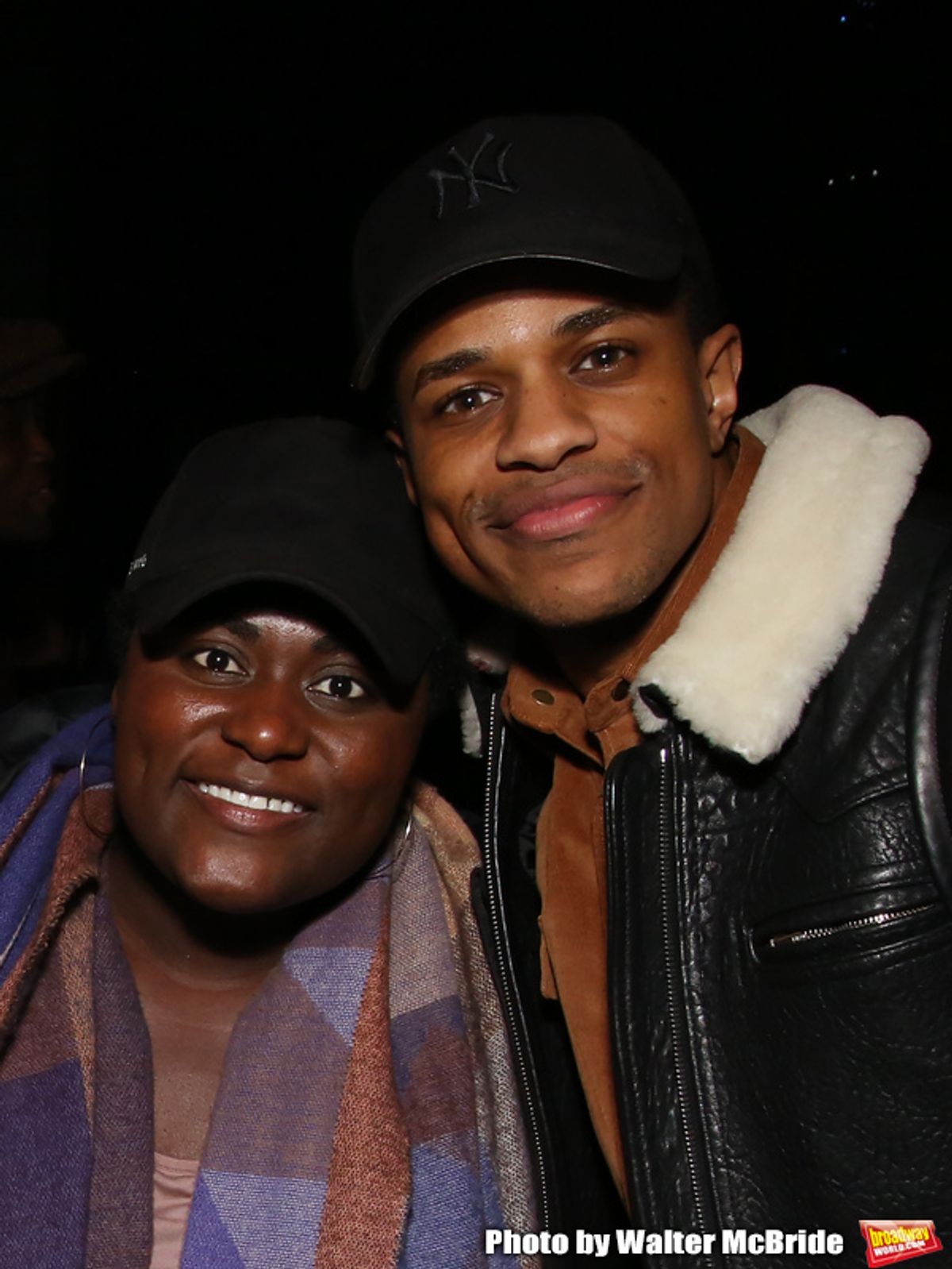 Danielle Brooks and Jeremy Pope at 