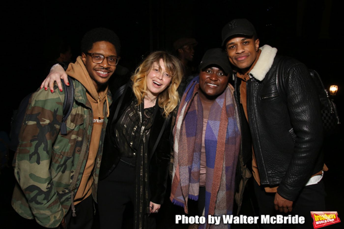 Photo Coverage: Danielle Brooks, Clive Davis, and More Visit AIN'T TOO PROUD  Image