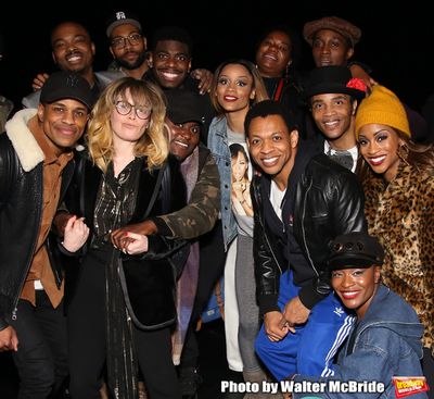Natasha Lyonne and Danielle Brooks with the cast and crew  Photo