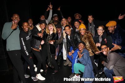 Natasha Lyonne, Danielle Brooks and Dascha Polanco with the cast and crew Photo