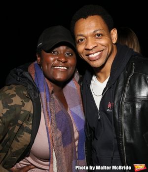 Danielle Brooks and Derrick Baskin @ BroadwayWorld Danielle Brooks and Derrick Baskin Photo