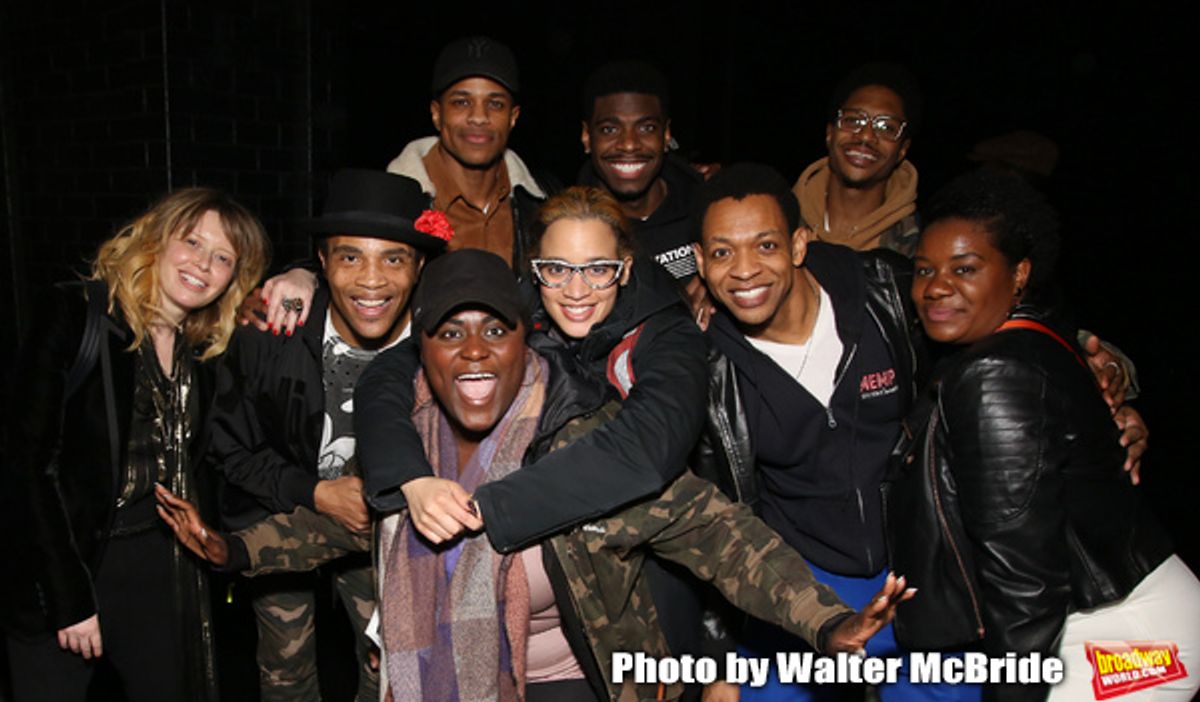 Natasha Lyonne, James Harkness, Jeremy Pope, Danielle Brooks, Dascha Polanco, Jawan M. Jackson, Derrick Baskin, Ephraim Sykes and Adrienne C. Moore at 