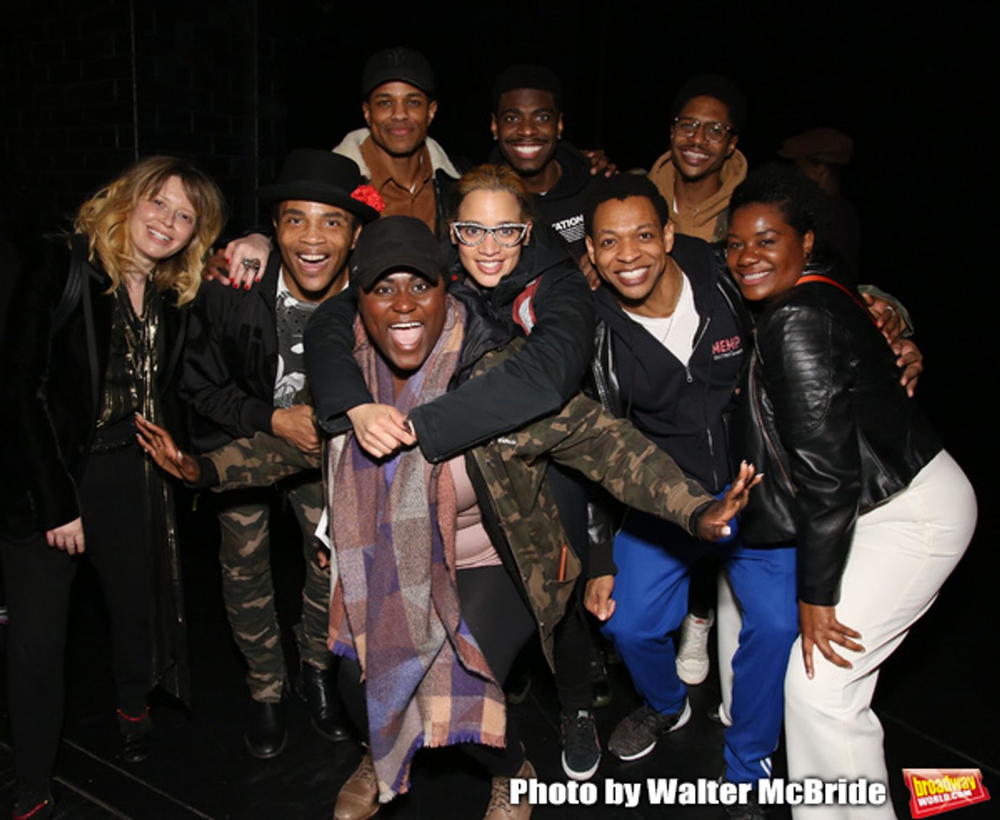 Photo Coverage: Danielle Brooks, Clive Davis, and More Visit AIN'T TOO PROUD  Image