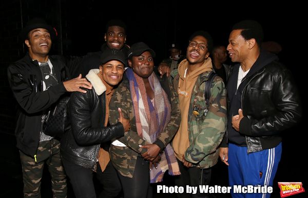 James Harkness, Jeremy Pope, Jawan M. Jackson, Danielle Brooks, Ephraim Sykes and Der Photo