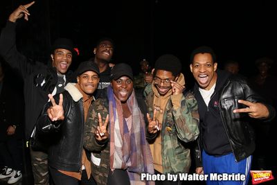 James Harkness, Jeremy Pope, Jawan M. Jackson, Danielle Brooks, Ephraim Sykes and Der Photo