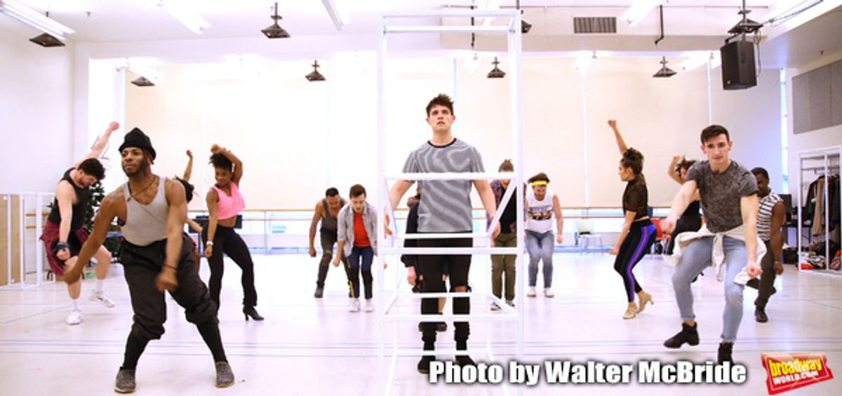 Casey Cott and cast  at 