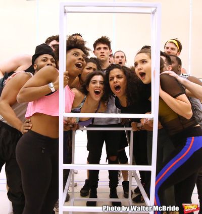 Casey Cott and cast  Photo