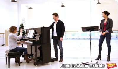 Christian Borle and Mandy Gonzalez Photo