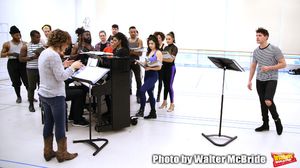 Casey Cott with cast @ BroadwayWorld Casey Cott with cast Photo