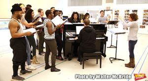Casey Cott with cast  Photo