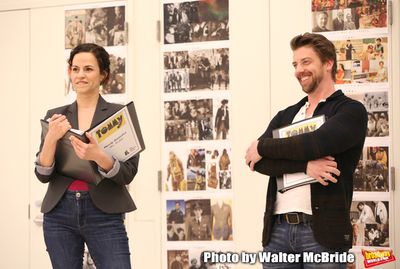 Mandy Gonzalez and Christian Borle Photo