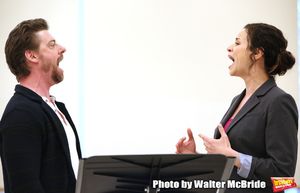 Christian Borle and Mandy Gonzalez @ BroadwayWorld Christian Borle and Mandy Gonzalez Photo