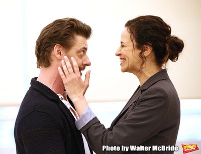 Christian Borle and Mandy Gonzalez Photo