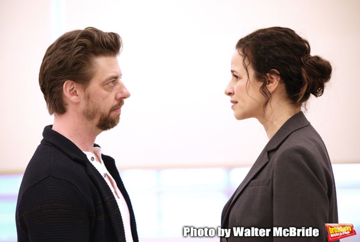 Christian Borle and Mandy Gonzalez at 