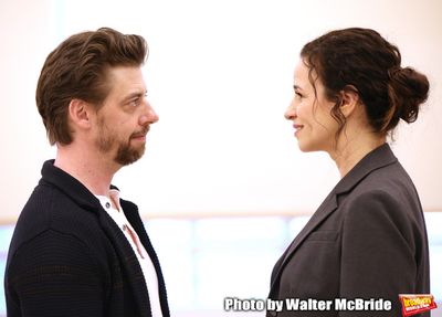 Christian Borle and Mandy Gonzalez Photo