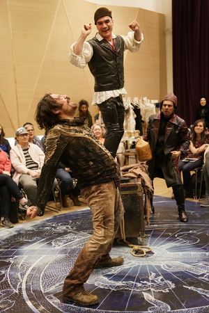 Christopher Ryan Grant, Dan Domingues, and Reza Salazar @ BroadwayWorld Christopher Ryan Grant, Dan Domingues, and Reza Salazar Photo