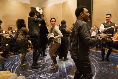 Sam Morales and Danaya Esperanza Photo