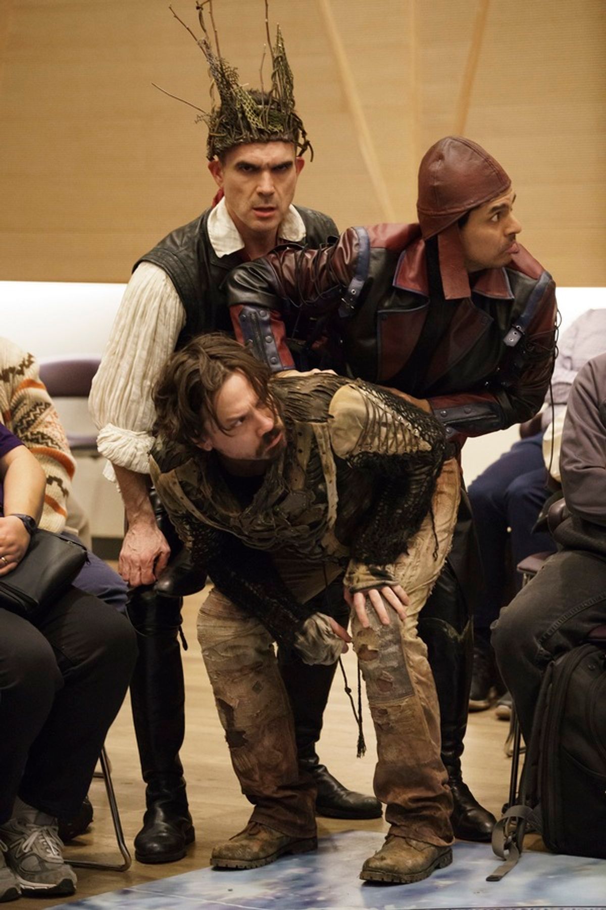 Dan Domingues, Christopher Ryan Grant, and Reza Salazar  at 