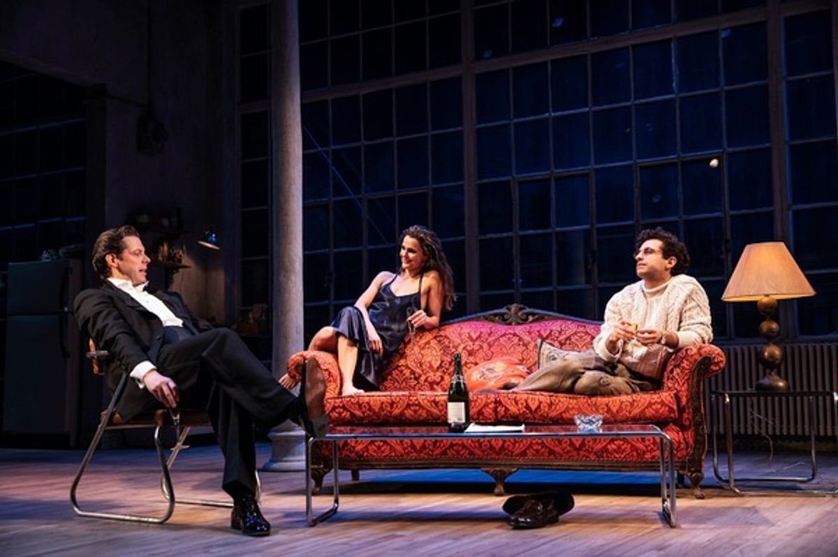 David Furr, Keri Russell, and Brandon Uranowitz at 