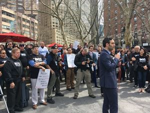 Adam Krauthamer and Crowd Photo