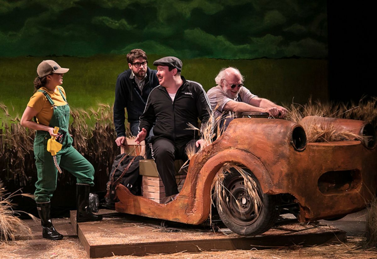 Emily Goglia, Jeremy Kahn, Matt Wolpe and Adrian Sparks at 