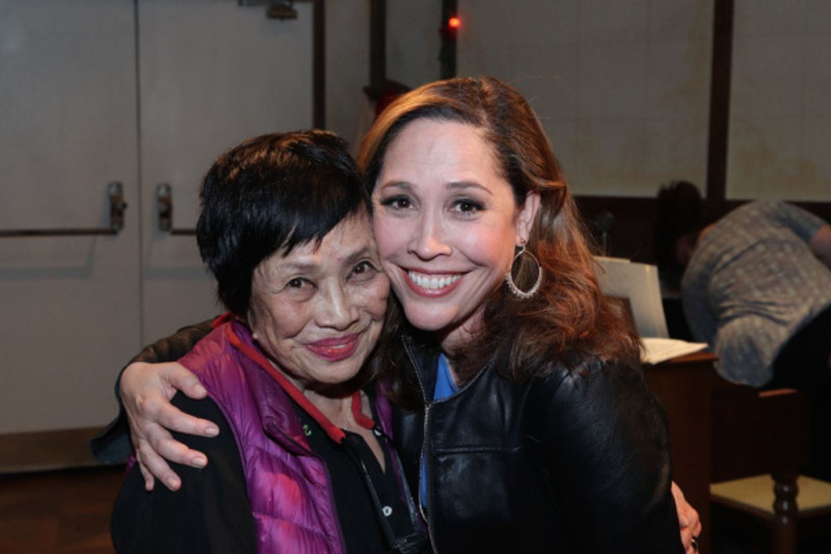 Pat Suzuki and Andrea Burns at 